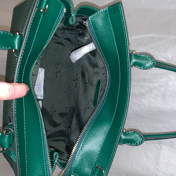 NWT Deep Jade Kate Spade ♠️ Cameron Medium Satchel Bag - Picture 8 of 14